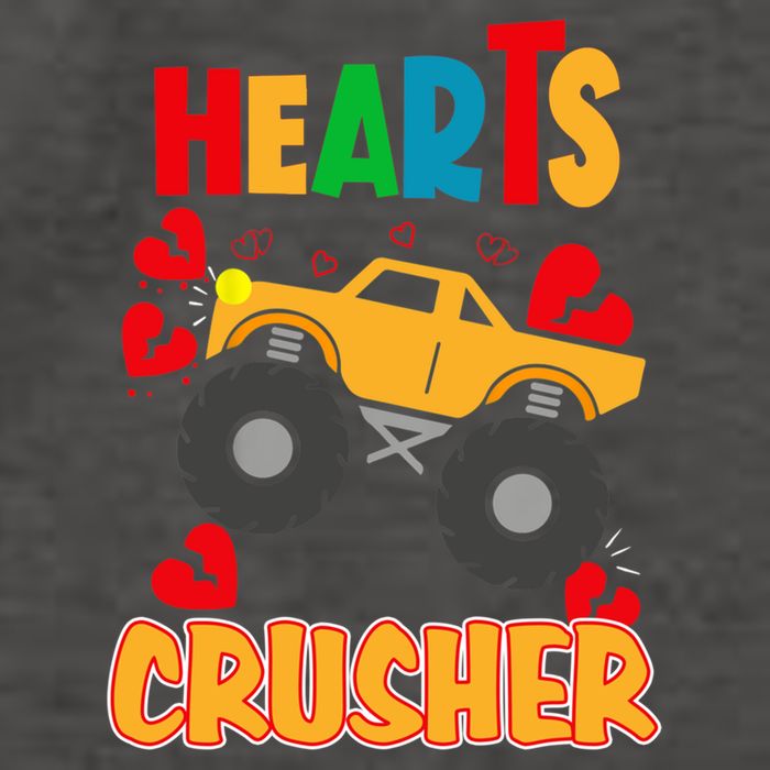 Hearts Crusher Funny Valentine's Day Outfit For To Gift Vector Backpack