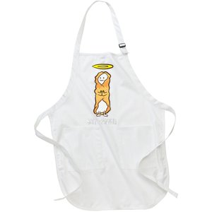 Holy Cannoli Funny Cannoli Full-Length Apron With Pockets