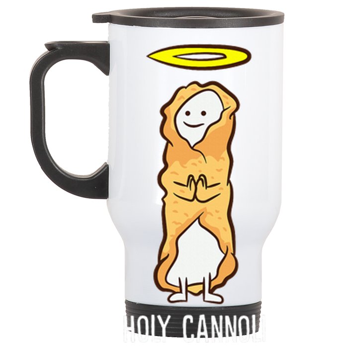 Holy Cannoli Funny Cannoli Stainless Steel Travel Mug