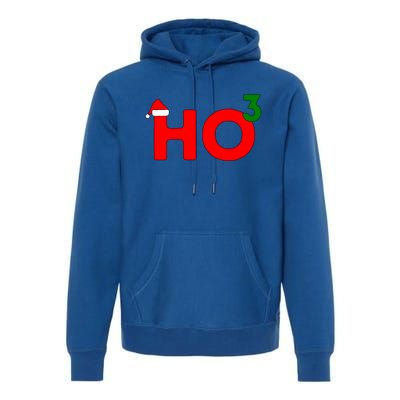 Ho Cubed Funny Christmas Cool Gift Premium Hoodie