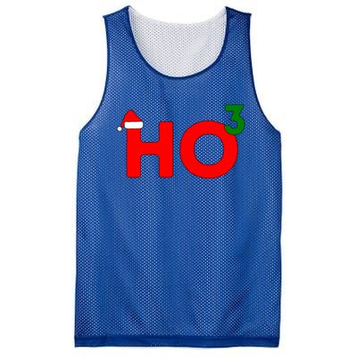 Ho Cubed Funny Christmas Cool Gift Mesh Reversible Basketball Jersey Tank