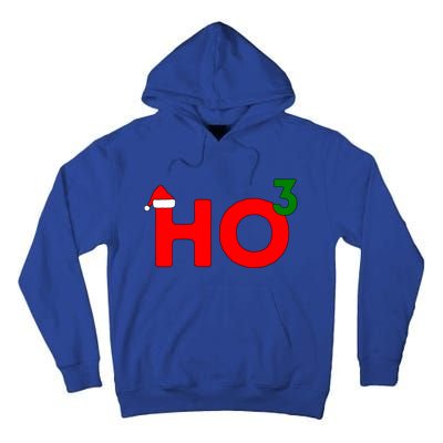 Ho Cubed Funny Christmas Cool Gift Tall Hoodie