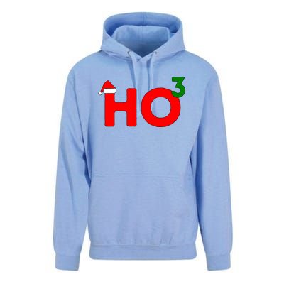 Ho Cubed Funny Christmas Cool Gift Unisex Surf Hoodie