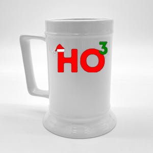 Ho Cubed Funny Christmas Cool Gift Beer Stein