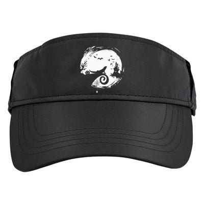 Halloween Costume for Bearded Dragon Spooky Moon Silhouette Adult Drive Performance Visor