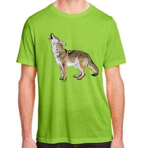 Howling Coyote Funny Coyote Hunting Adult ChromaSoft Performance T-Shirt