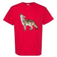 Howling Coyote Funny Coyote Hunting Garment-Dyed Heavyweight T-Shirt