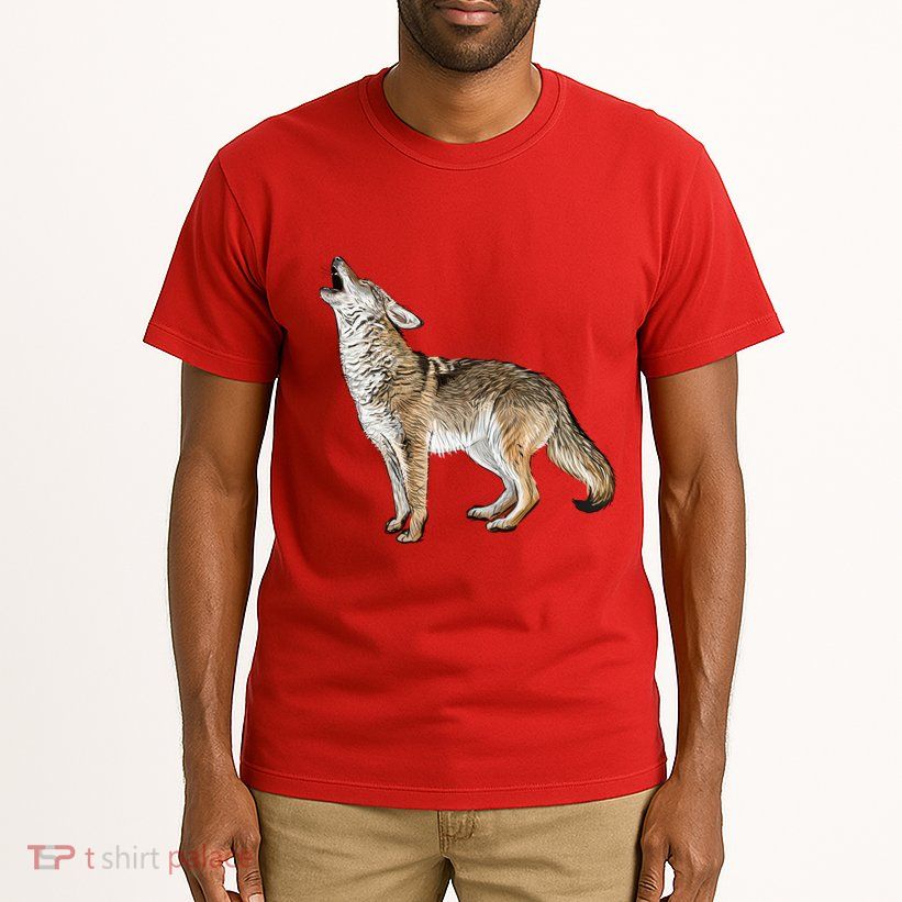 Howling Coyote Funny Coyote Hunting Tall T-Shirt