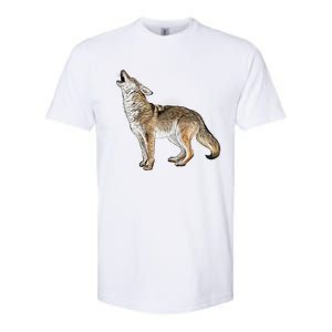 Howling Coyote Funny Coyote Hunting Softstyle CVC T-Shirt