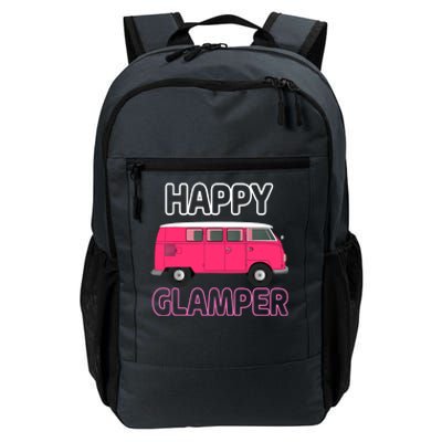 Happy Clamper Funny Camp Camper Camping Graphic Daily Commute Backpack