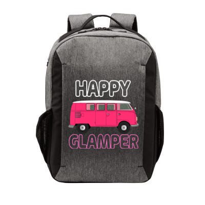 Happy Clamper Funny Camp Camper Camping Graphic Vector Backpack