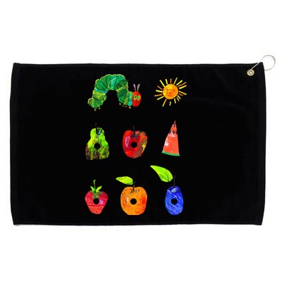 Hungry Caterpillar Funny Book Lover Vintage Grommeted Golf Towel