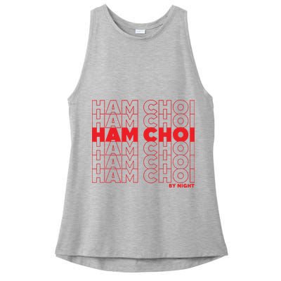 Ham Choi Funny Vietnamese Ladies PosiCharge Tri-Blend Wicking Tank