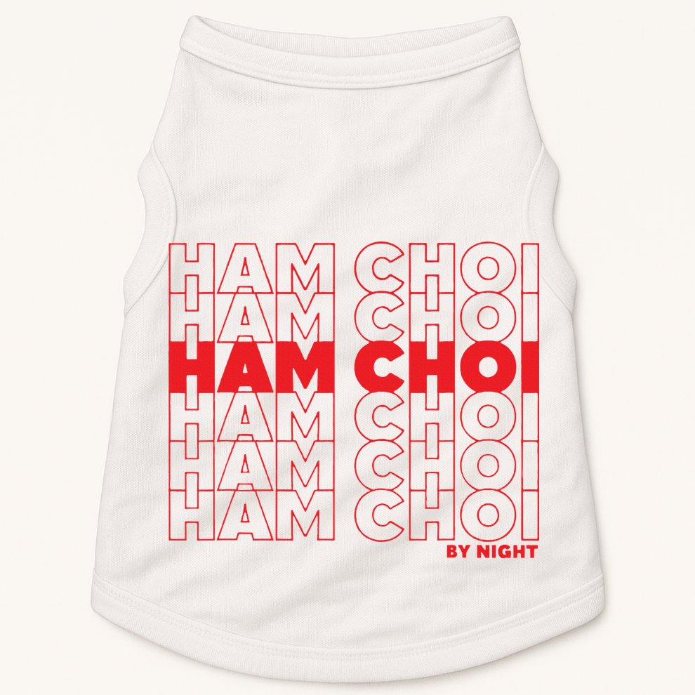 Ham Choi Funny Vietnamese Doggie Tank