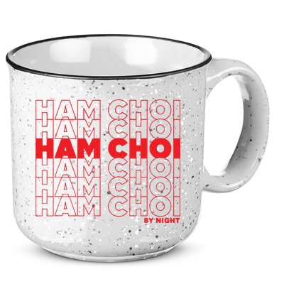 Ham Choi Funny Vietnamese 15oz Campfire Ceramic Mug
