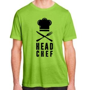 Head Chef Family Outfits Group Matching Sous Chef Mom Gift Adult ChromaSoft Performance T-Shirt