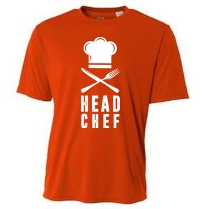 Head Chef Family Outfits Group Matching Sous Chef Mom Gift Cooling Performance Crew T-Shirt