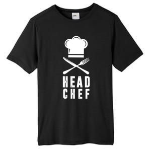 Head Chef Family Outfits Group Matching Sous Chef Mom Gift Tall Fusion ChromaSoft Performance T-Shirt