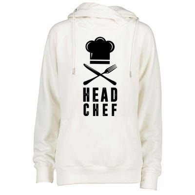 Head Chef Family Outfits Group Matching Sous Chef Mom Gift Womens Funnel Neck Pullover Hood