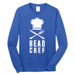 Head Chef Family Outfits Group Matching Sous Chef Mom Gift Long Sleeve Shirt