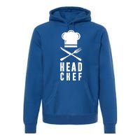 Head Chef Family Outfits Group Matching Sous Chef Mom Gift Premium Hoodie