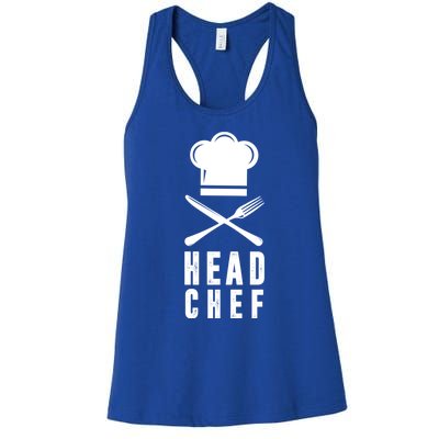 Head Chef Family Outfits Group Matching Sous Chef Mom Gift Women's Racerback Tank