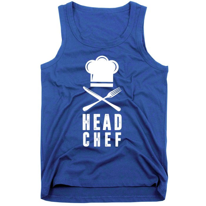 Head Chef Family Outfits Group Matching Sous Chef Mom Gift Tank Top