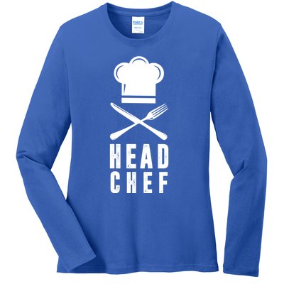 Head Chef Family Outfits Group Matching Sous Chef Mom Gift Ladies Long Sleeve Shirt