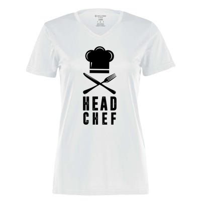 Head Chef Family Outfits Group Matching Sous Chef Mom Gift Women's Momentum V-Neck T-Shirt