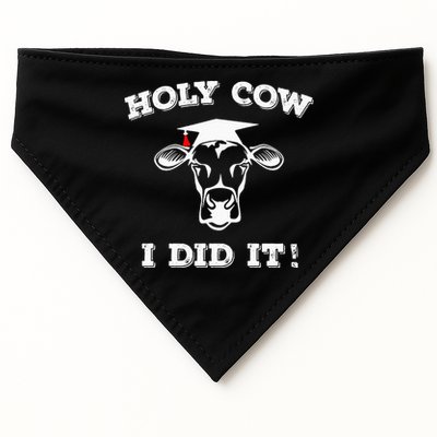 Holy Cow Funny Dairy Farmer Midwest Pride USA-Made Doggie Bandana