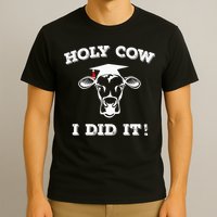 Holy Cow Funny Dairy Farmer Midwest Pride T-Shirt
