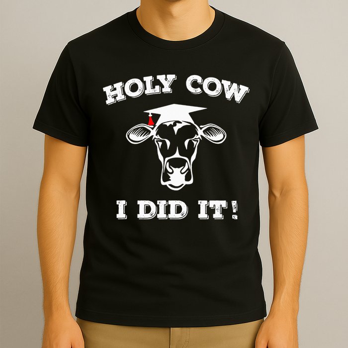 Holy Cow Funny Dairy Farmer Midwest Pride T-Shirt