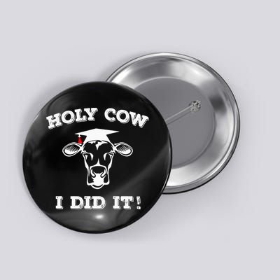 Holy Cow Funny Dairy Farmer Midwest Pride Button