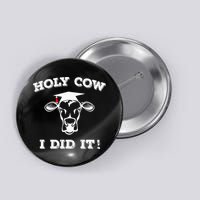 Holy Cow Funny Dairy Farmer Midwest Pride Button