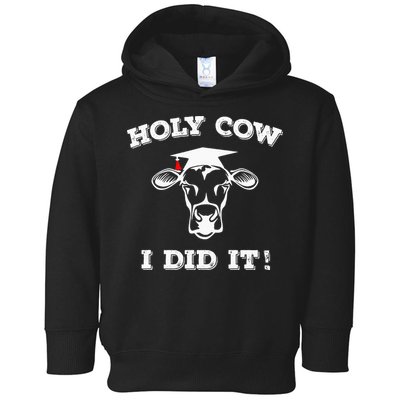 Holy Cow Funny Dairy Farmer Midwest Pride Toddler Hoodie