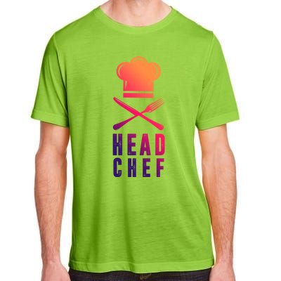 Head Chef Family Outfits Group Matching Sous Chef Mom Gift Adult ChromaSoft Performance T-Shirt