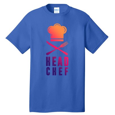 Head Chef Family Outfits Group Matching Sous Chef Mom Gift Tall T-Shirt