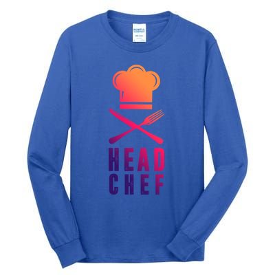 Head Chef Family Outfits Group Matching Sous Chef Mom Gift Tall Long Sleeve T-Shirt