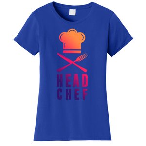 Head Chef Family Outfits Group Matching Sous Chef Mom Gift Women's T-Shirt