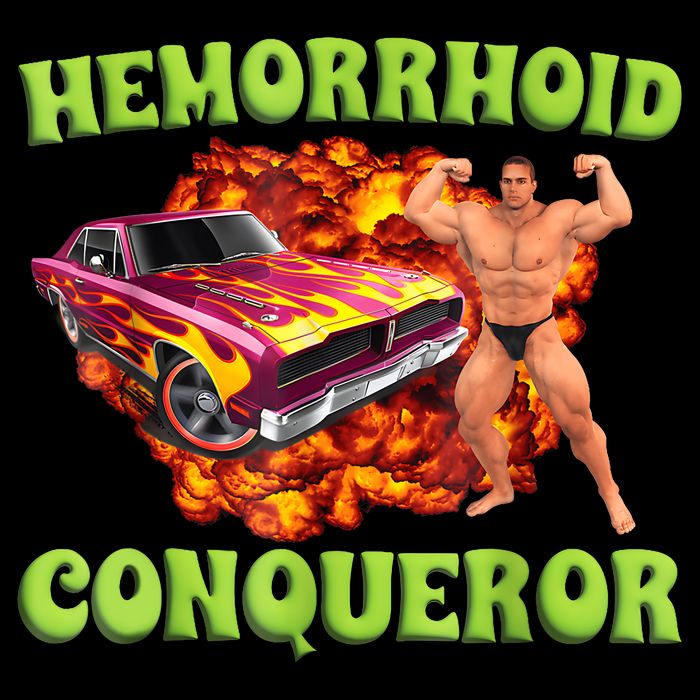 Hemorrhoid Conqueror Funny Meme Weird Offensive Cringe Joke Legacy Cool Fit Booney Bucket Hat
