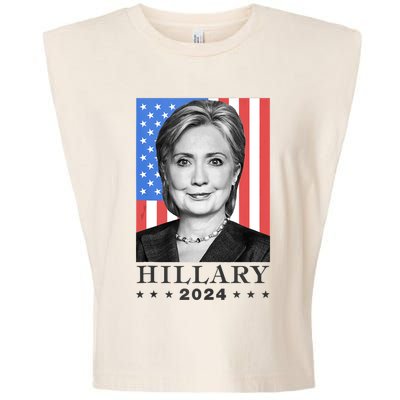 Hillary Clinton For Democrat For President In 2024 Election Garment-Dyed Women's Muscle Tee