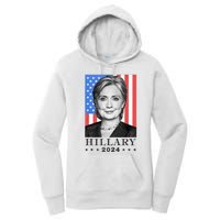 Hillary Clinton For Democrat For President In 2024 Election Women's Pullover Hoodie