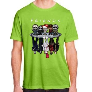 Horror Characters Friends Chibi Shadow Cute Horror Halloween Squad Adult ChromaSoft Performance T-Shirt