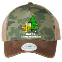 Happy Chrismukkah Funny Hanukkah And Christmas Gift Legacy Tie Dye Trucker Hat