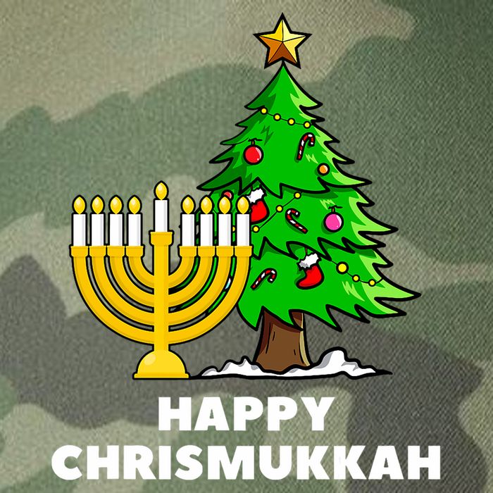 Happy Chrismukkah Funny Hanukkah And Christmas Gift Legacy Tie Dye Trucker Hat