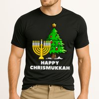 Happy Chrismukkah Funny Hanukkah And Christmas Gift Cooling Performance Crew T-Shirt