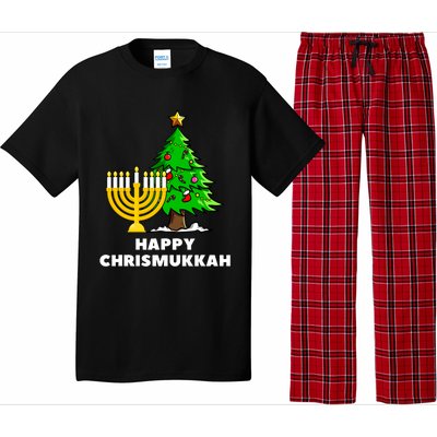 Happy Chrismukkah Funny Hanukkah And Christmas Gift Pajama Set