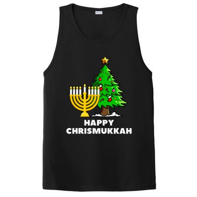 Happy Chrismukkah Funny Hanukkah And Christmas Gift PosiCharge Competitor Tank