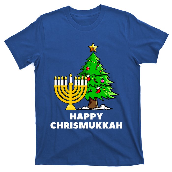 Happy Chrismukkah Funny Hanukkah And Christmas Gift T-Shirt