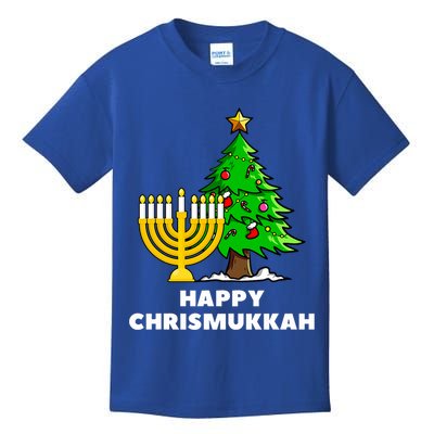 Happy Chrismukkah Funny Hanukkah And Christmas Gift Kids T-Shirt